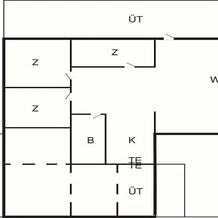 Feriehus 6 Person In Skjern-by Traum